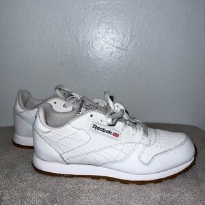 Reebok Classic White Leather Sneakers